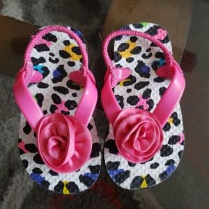 Girls toddler foot flops